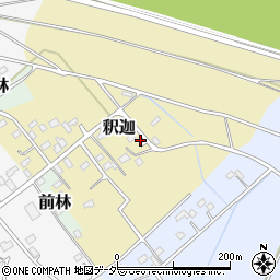 茨城県猿島郡五霞町釈迦2467-3周辺の地図