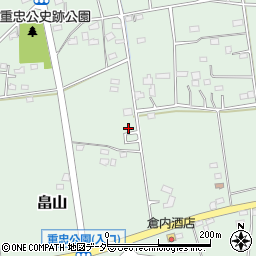 埼玉県深谷市畠山608周辺の地図