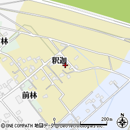 茨城県猿島郡五霞町釈迦2467周辺の地図