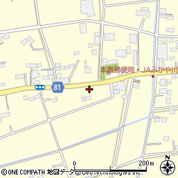 埼玉県深谷市本田4324周辺の地図