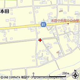 埼玉県深谷市本田4088周辺の地図