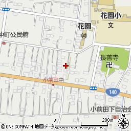 埼玉県深谷市小前田1417周辺の地図