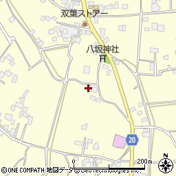 茨城県常総市崎房855周辺の地図
