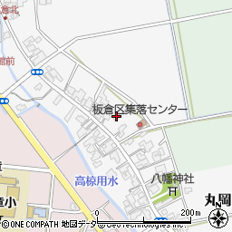 福井県坂井市丸岡町板倉33-17周辺の地図