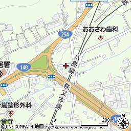山栃丸太株式会社周辺の地図