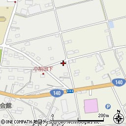 埼玉県深谷市小前田1225周辺の地図