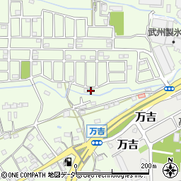 埼玉県熊谷市万吉2502-91周辺の地図