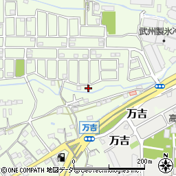 埼玉県熊谷市万吉2502-92周辺の地図