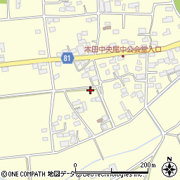 埼玉県深谷市本田4103周辺の地図