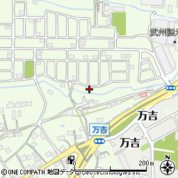 埼玉県熊谷市万吉2502-90周辺の地図