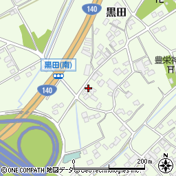 埼玉県深谷市黒田1448周辺の地図