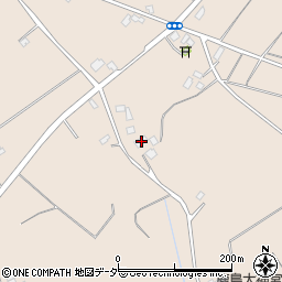 茨城県行方市小貫1022-8周辺の地図