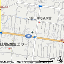 埼玉県深谷市小前田1374周辺の地図