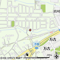 埼玉県熊谷市万吉2502-88周辺の地図