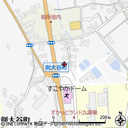 ローソン福井大安寺店周辺の地図