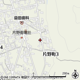 岐阜県高山市片野町3丁目164周辺の地図