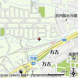 埼玉県熊谷市万吉2502-96周辺の地図