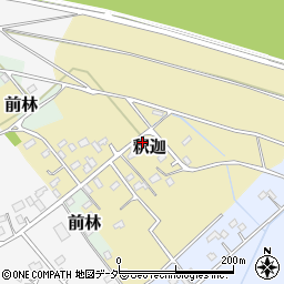 茨城県猿島郡五霞町釈迦2468-8周辺の地図