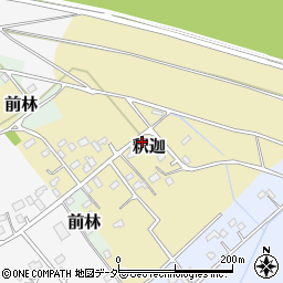 茨城県猿島郡五霞町釈迦2468周辺の地図