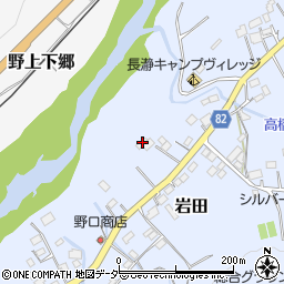 埼玉県秩父郡長瀞町岩田314周辺の地図