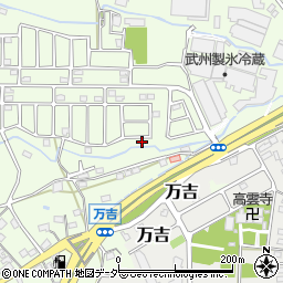 埼玉県熊谷市万吉2502-98周辺の地図