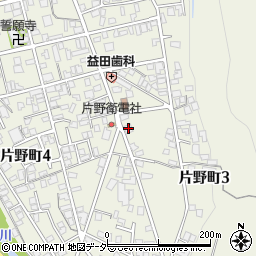 岐阜県高山市片野町3丁目151周辺の地図