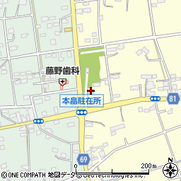 埼玉県深谷市本田147周辺の地図