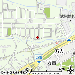 埼玉県熊谷市万吉2502-70周辺の地図
