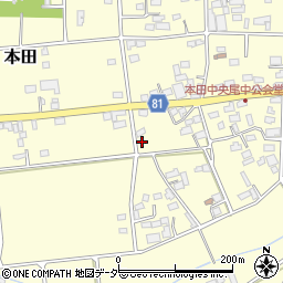 埼玉県深谷市本田4085周辺の地図