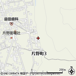 岐阜県高山市片野町3丁目周辺の地図