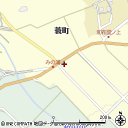 福井県福井市蓑町16周辺の地図