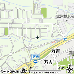 埼玉県熊谷市万吉2502-60周辺の地図