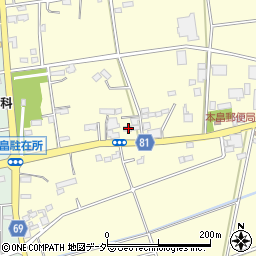 埼玉県深谷市本田224周辺の地図