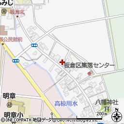 福井県坂井市丸岡町板倉33-9周辺の地図