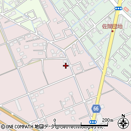 埼玉県行田市下忍65周辺の地図