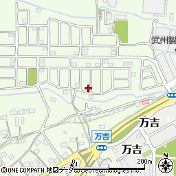 埼玉県熊谷市万吉2502-81周辺の地図
