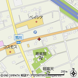 埼玉県深谷市荒川994周辺の地図