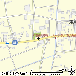 埼玉県深谷市本田354周辺の地図