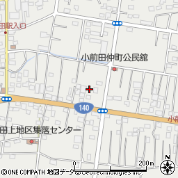 埼玉県深谷市小前田1373周辺の地図