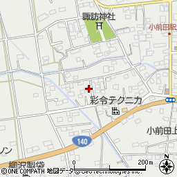 埼玉県深谷市小前田200周辺の地図