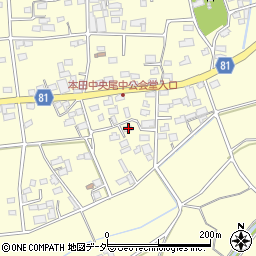 埼玉県深谷市本田4056周辺の地図