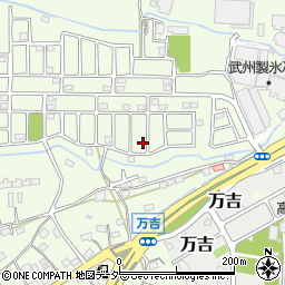 埼玉県熊谷市万吉2502-69周辺の地図