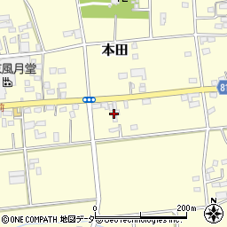 埼玉県深谷市本田4174周辺の地図