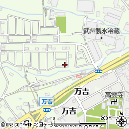 埼玉県熊谷市万吉2502-54周辺の地図