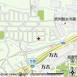 埼玉県熊谷市万吉2502-52周辺の地図