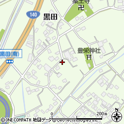 埼玉県深谷市黒田1435周辺の地図