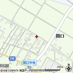 埼玉県加須市間口2189-1周辺の地図