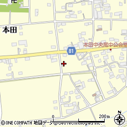 埼玉県深谷市本田4084周辺の地図