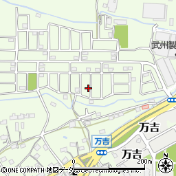 埼玉県熊谷市万吉2502-80周辺の地図