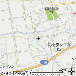 埼玉県深谷市小前田205周辺の地図